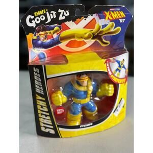 Heroes of Goo Jit Zu Marvel X-Men '97 Cyclops Stretchy Figure NIB